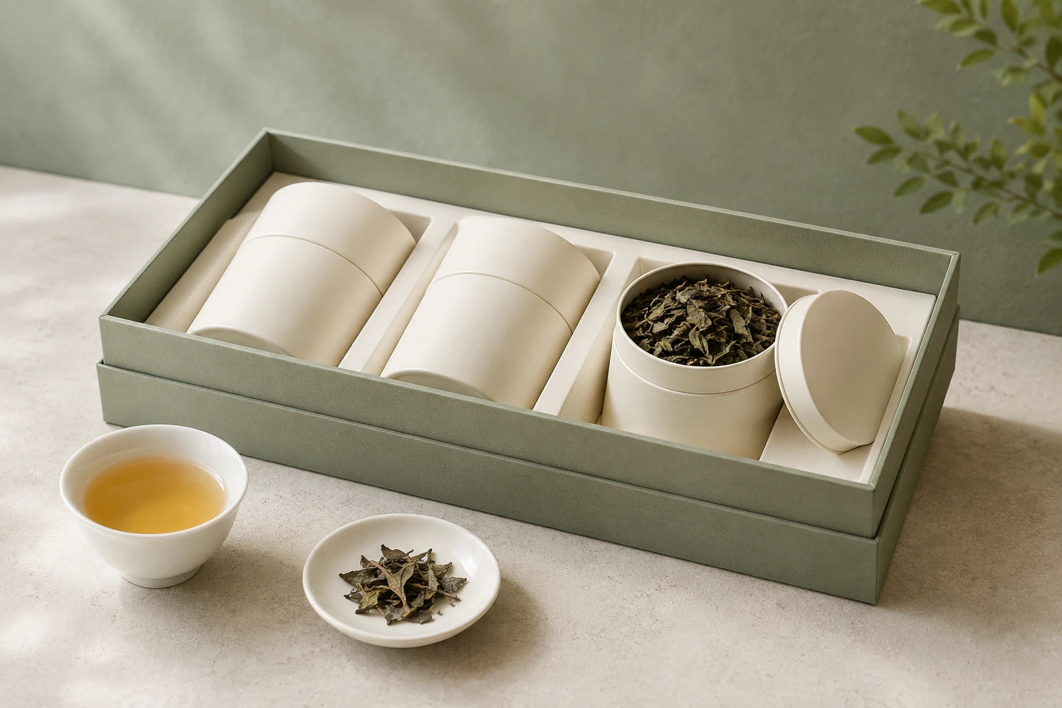 茶叶礼盒 · 无品牌概念参考